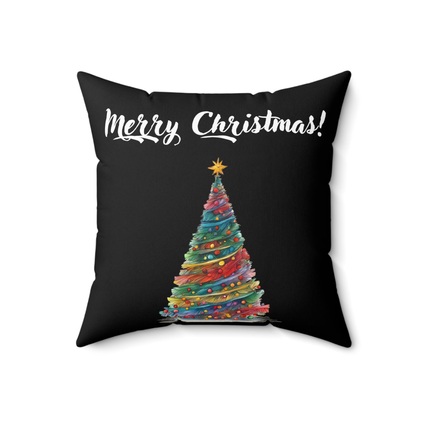 Square Pillow Merry Christmas