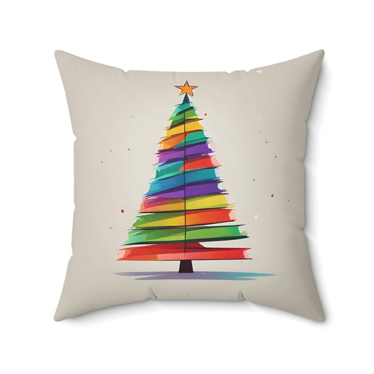 Square Pillow Christmas Tree