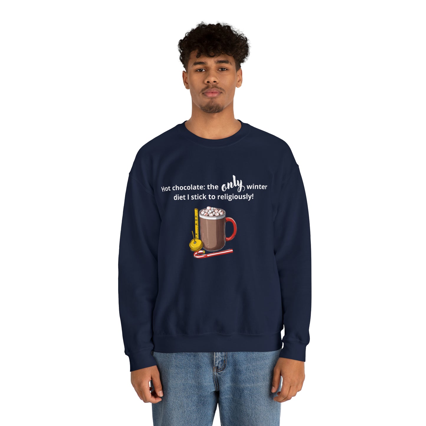 Unisex Sweatshirt Only Diet