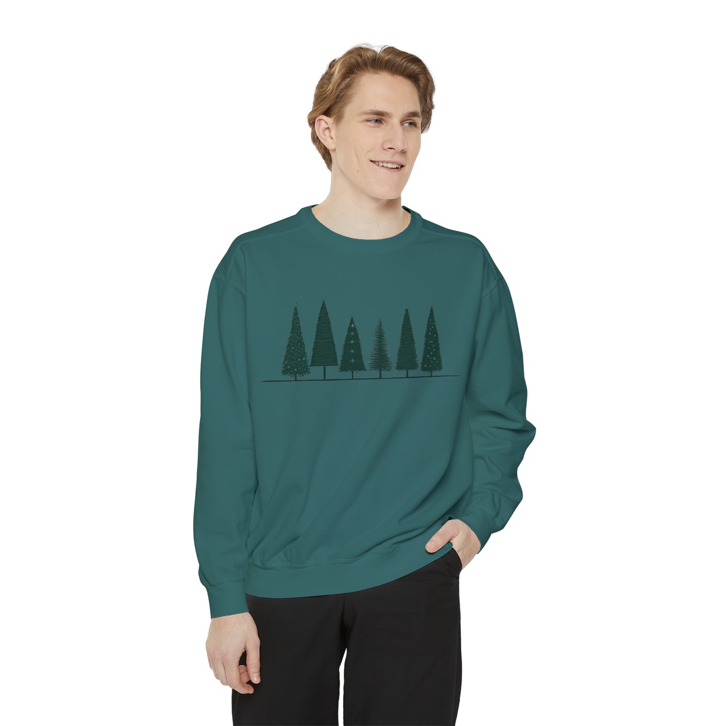 Unisex Sweatshirt 6 Green Pinetree